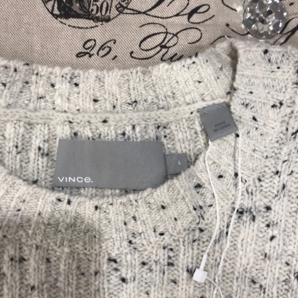 VINCE Cable Knit Sweater - Picture 2 of 7